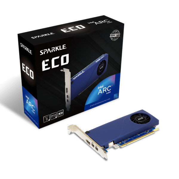 Sparkle Intel ARC A310 ECO Edition 4GB GDDR6 Graphics Card