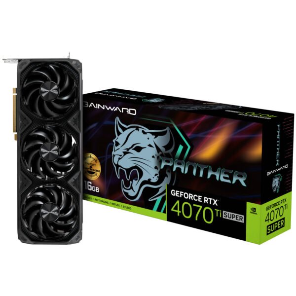Gainward GeForce RTX 4070 Ti SUPER Panther OC 16GB GDDR6X PCI-Express Graphics