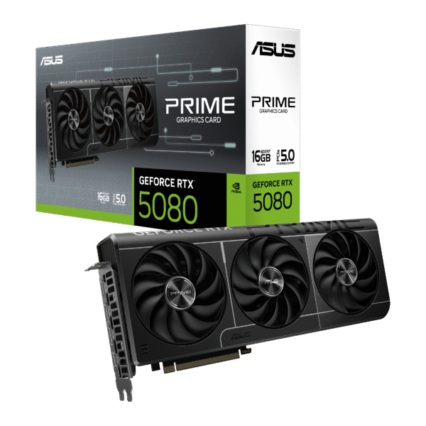 Asus GeForce RTX 5080 Prime 16GB GDDR7 PCI-Express Graphics Card