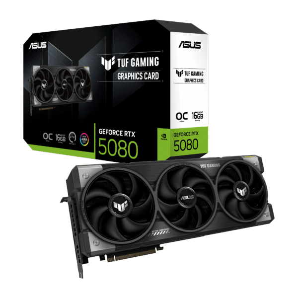 Asus GeForce RTX 5080 TUF Gaming OC 16GB GDDR7 PCI-Express Graphics Card