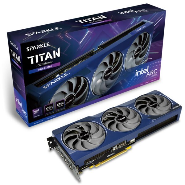 Sparkle Intel ARC B580 TITAN OC 12GB GDDR6 Graphics Card