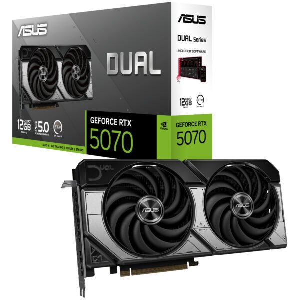 Asus GeForce RTX 5070 Dual 12GB GDDR7 PCI-Express Graphics Card