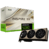 MSI GeForce RTX 5080 Inspire 3X OC 16GB GDDR7 PCI-Express Graphics Card