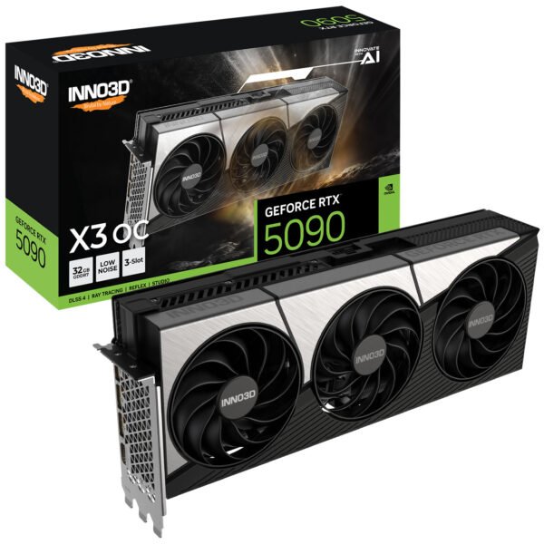 Inno3D GeForce RTX 5090 X3 OC 32GB GDDR7 PCI-Express Graphics Card