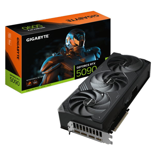 Gigabyte GeForce RTX 5090 Windforce OC 32GB GDDR7 PCI-Express Graphics Card