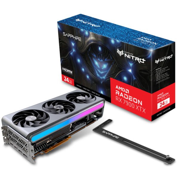 Sapphire Radeon RX 7900 XTX Nitro+ Vapor-X 24GB GDDR6 PCI-Express Graphics Card