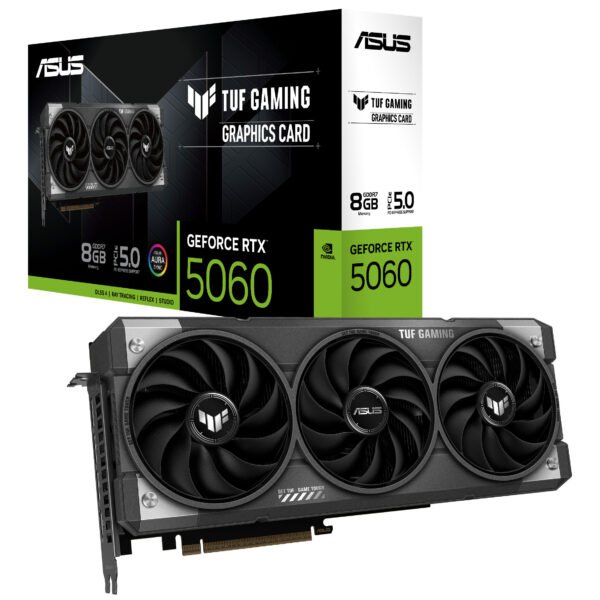 Asus GeForce RTX 5060 TUF Gaming 8GB GDDR7 PCI-Express Graphics Card