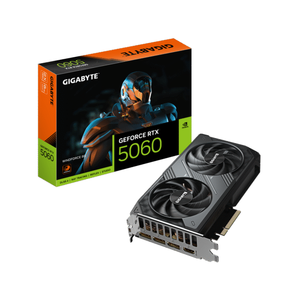 Gigabyte GeForce RTX 5060 WINDFORCE 8GB PCI-Express Graphics Card