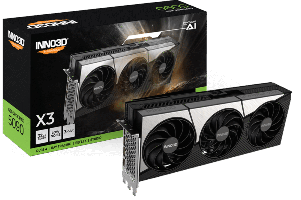 Inno3D GeForce RTX 5090 X3 32GB GDDR7 PCI-Express Graphics Card