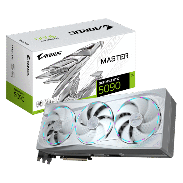 Gigabyte GeForce RTX 5090 Aorus Master Ice 32GB GDDR7 PCI-Express Graphics Card