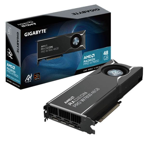 Gigabyte Radeon PRO W7800 AI TOP 48GB Graphics Card