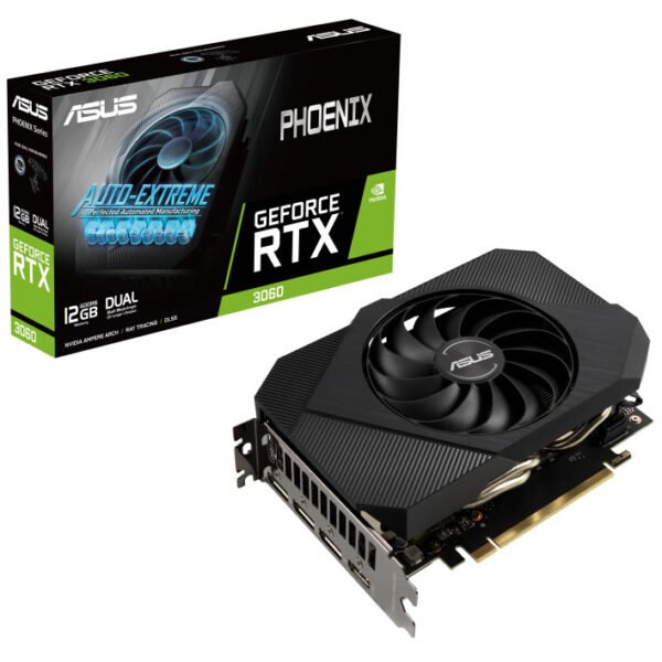 Asus GeForce RTX 3060 Phoenix V2 LHR 12GB GDDR6 PCI-Express Graphics Card