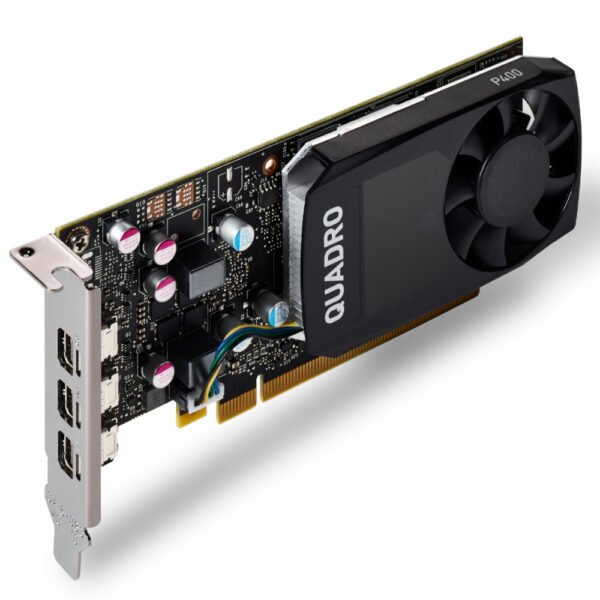 PNY Nvidia Quadro P400 DVI Low Profile Graphics Card - 2GB GDDR5 - 256 CUDA