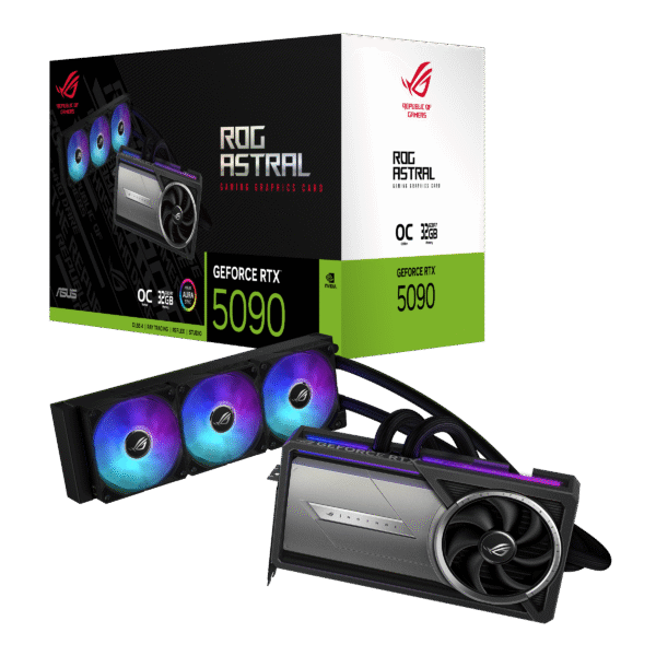 Asus GeForce RTX 5090 ROG Astral LC OC 32GB GDDR7 PCI-Express Graphics Card