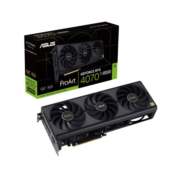 Asus GeForce RTX 4070 Ti SUPER ProArt OC 16GB GDDR6X PCI-Express Graphics Card