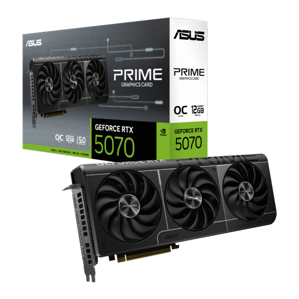 Asus GeForce RTX 5070 Prime OC 12GB GDDR7 PCI-Express Graphics Card