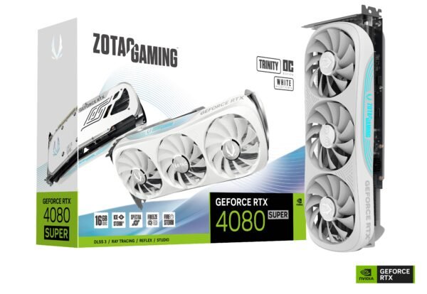 Zotac GeForce RTX 4080 Super Trinity OC White 16Gb Graphics Card