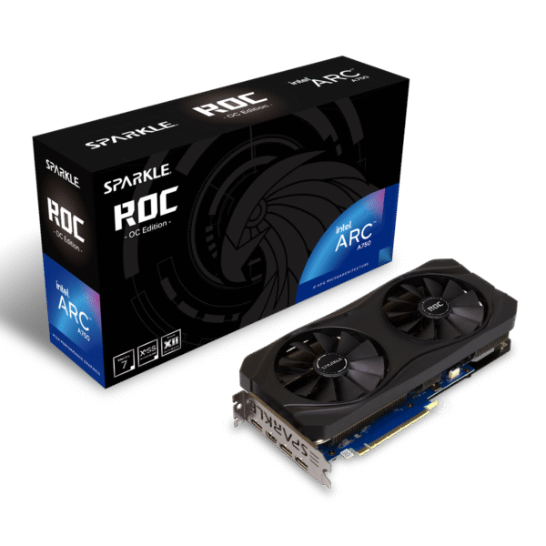 Sparkle Intel ARC A750 ROC OC Edition 8GB GDDR6 Graphics Card