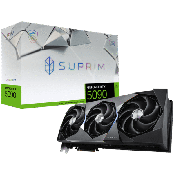 MSI GeForce RTX 5090 Suprim SOC 32GB GDDR7 PCI-Express Graphics Card