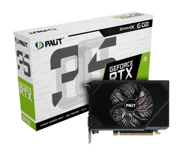 Palit GeForce RTX 3050 StormX 6GB GDDR6 PCI-Express Graphics Card