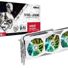 Asrock Radeon RX 7900 GRE Steel Legend 16GB GDDR6 PCI-Express Graphics Card