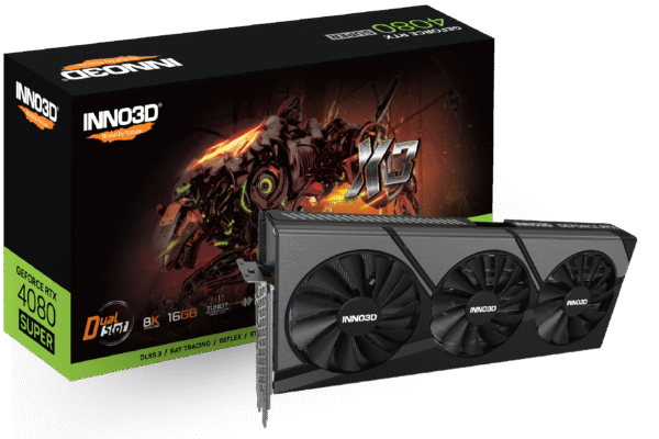 Inno3D GeForce RTX 4080 SUPER X3 16GB GDDR6X PCI-Express Graphics Card