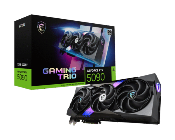 MSI GeForce RTX 5090 Gaming Trio 32GB GDDR7 PCI-Express Graphics Card