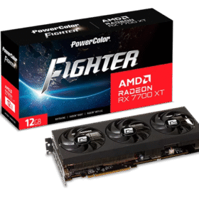 Powercolor Radeon RX 7700 XT Fighter 12GB GDDR6 PCI-Express Graphics Card