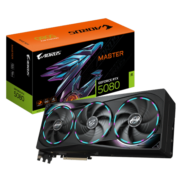Gigabyte GeForce RTX 5080 Aorus Master 16GB GDDR7 PCI-Express Graphics Card