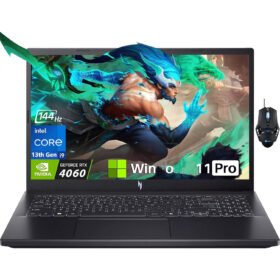 acer Nitro V 15 Gaming Laptop 15.6" FHD IPS 144Hz Display, Intel i9-13900H, 64GB RAM DDR5, 2TB SSD, GeForce RTX 4060,Wi-Fi 6, Backlit Keyboard, Windows 11 Pro
