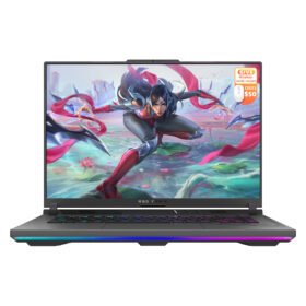 ASUS ROG Strix G16 Gaming Laptop, 16 QHD 240Hz ROG Nebula Display, NVIDIA GeForce RTX 4070, Intel Core i9-14900HX, 32GB DDR5, 4TB PCIe SSD, Wi-Fi 6E, Windows 11 Home, with Wireless Mouse