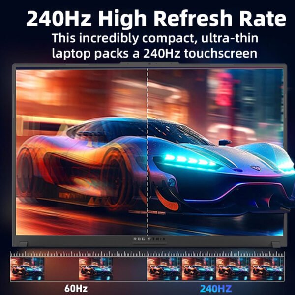 ASUS Newest ROG Strix Gaming Laptop, 18" WQXGA 2560 x 1600 Display, Intel i9-14900HX, NVIDIA GeForce RTX 4060, 64GB DDR5, 4TB SSD, RGB Backlit Keyboard, Windows 11 Pro - Image 3
