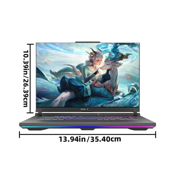 ASUS Newest ROG Strix Gaming Laptop, 18" WQXGA 2560 x 1600 Display, Intel i9-14900HX, NVIDIA GeForce RTX 4060, 64GB DDR5, 4TB SSD, RGB Backlit Keyboard, Windows 11 Pro - Image 7
