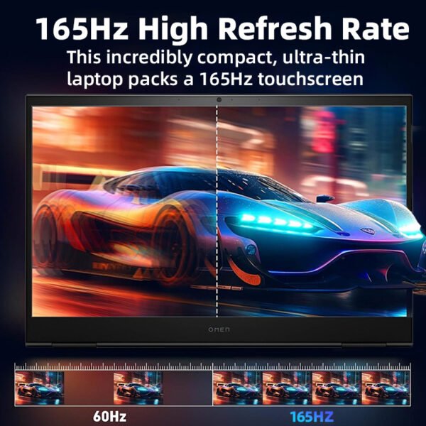 HP Omen Gaming Laptop, 17.3" 2560 x 1440 165Hz, Intel Core i9-13900HX 24-Core, NVIDIA GeForce RTX 4080 12GB, 32GB DDR5, 1TB SSD, Windows 11 Home, RGB Backlit KB, Wi-Fi 6E, Black with Microsoft Office Lifetime License - Image 3