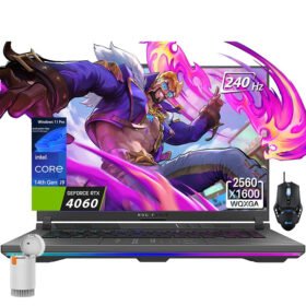 ASUS High Performance ROG Strix G16 Gaming Laptop, 16" 240Hz WQXGA Display, 14th Gen Intel i9-14900HX, 16GB DDR5 RAM, 1TB SSD, GeForce RTX 4060, Backlit KB, WiFi 6E, Windows 11 Pro,with Cefesfy G530 Mouse and Q20 Brush