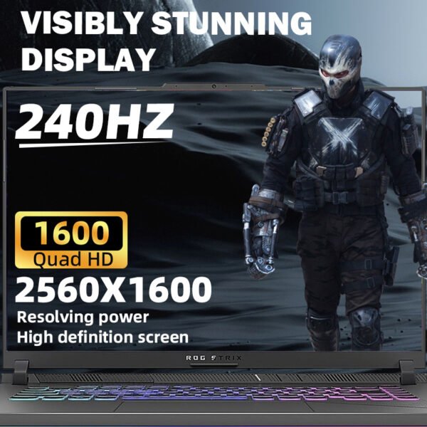 ASUS ROG Strix G16 Gaming Laptop, 16" 240Hz QHD Display, Intel core i9-14900HX, NVIDIA GeForce RTX 4060, 64GB DDR5 RAM, 4TB SSD, Wifi6, Windows 11 Home, with 32GB USB Flash Drive - Image 4