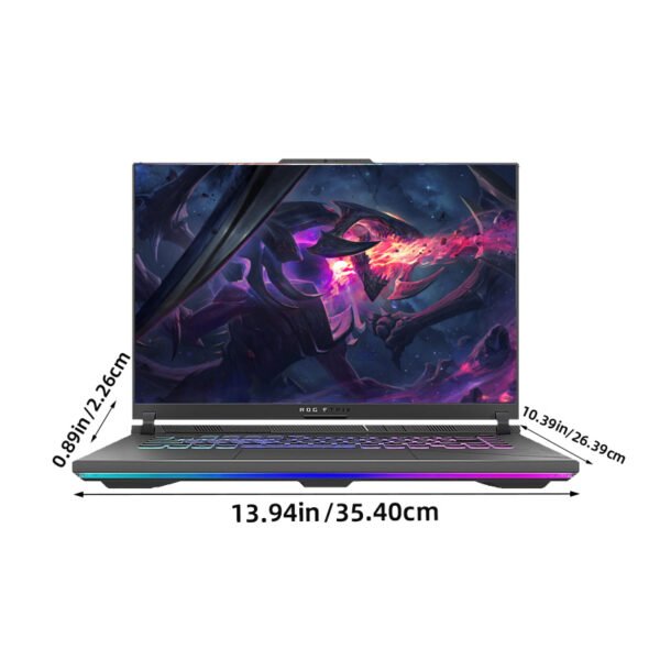 ASUS ROG Strix G16 Gaming Laptop, 16" 240Hz QHD Display, Intel core i9-14900HX, NVIDIA GeForce RTX 4060, 64GB DDR5 RAM, 4TB SSD, Wifi6, Windows 11 Home, with 32GB USB Flash Drive - Image 10