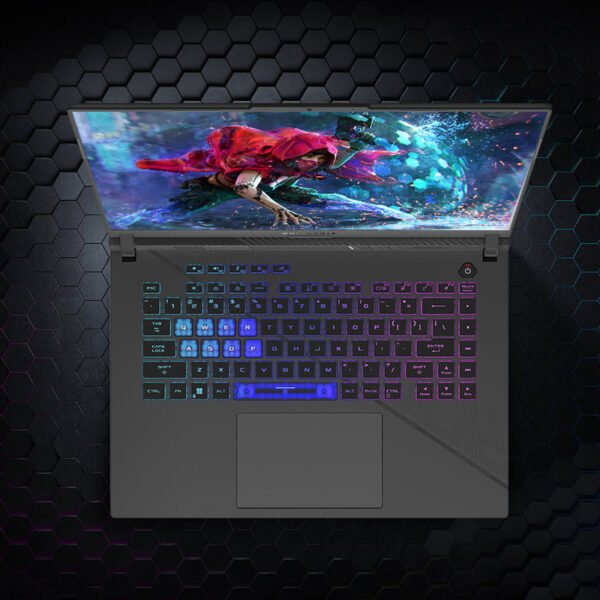 ASUS ROG Strix G16 Gaming Laptop, 16" 240Hz QHD Display, Intel core i9-14900HX, NVIDIA GeForce RTX 4060, 16GB DDR5 RAM, 1TB SSD, Wifi6, Windows 11 Home - Image 7
