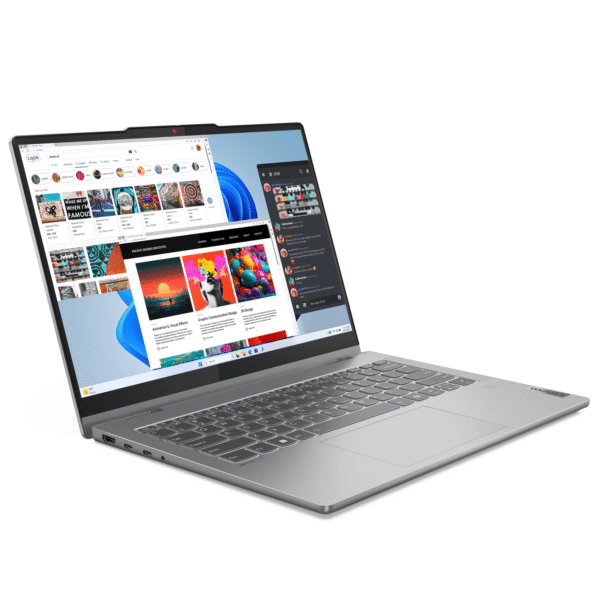 Lenovo IdeaPad 5 2-in-1 Business Laptop, 14" WUXGA IPS Touchscreen, 10-Core Intel 7 150U, 16GB LPDDR5, 512GB SSD, Intel UHD Graphics, Wi-Fi 6, Backlit Keyboard, Fingerprint, Windows 11 Home - Image 6