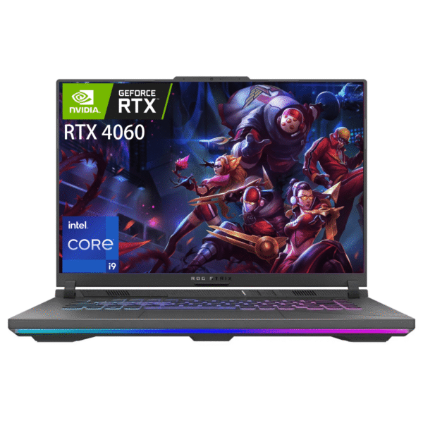 ASUS ROG Strix G16 Gaming Laptop, 16" 240Hz QHD Display, Intel core i9-14900HX, NVIDIA GeForce RTX 4060, 64GB DDR5 RAM, 2TB SSD, Wifi6, Windows 11 Home