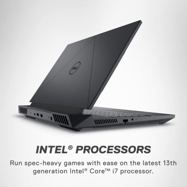 Dell G15 5530 G-Series Gaming Laptop - 15.6" FHD 165Hz 3ms Display, 13th Gen Intel Core i7-13650HX, 64GB DDR5 RAM, 2TB SSD, NVIDIA GeForce RTX 4060, Backlit Keyboard, Windows 11 Home, Dark Shadow Gray - Image 4