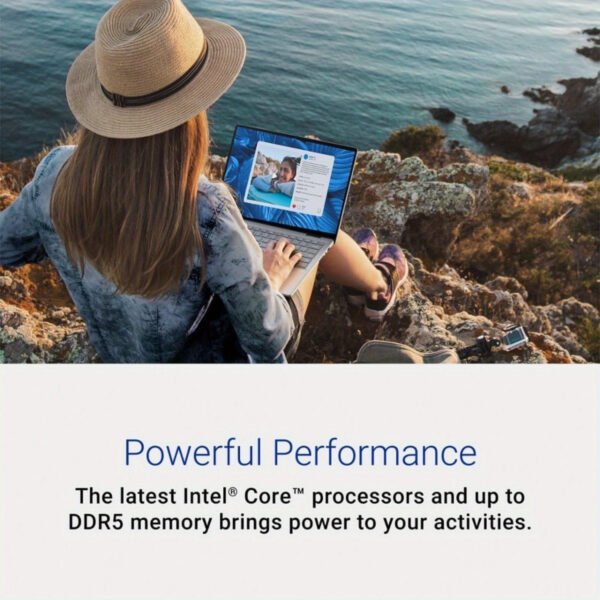 Dell Inspiron 14 2-in-1 Touchscreen Laptop, 14" FHD+ Display, Intel Core 5 120U Processor, 40GB DDR5, 2TB SSD, ‎Intel Graphics, Wi-Fi, Backlit Keyboard, Windows 11 Home, Ice Blue - Image 6