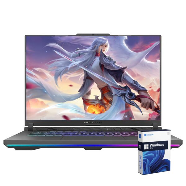 ASUS Newest ROG Strix Gaming Laptop, 18" WQXGA 2560 x 1600 Display, Intel i9-14900HX, NVIDIA GeForce RTX 4060, 64GB DDR5, 4TB SSD, RGB Backlit Keyboard, Windows 11 Pro