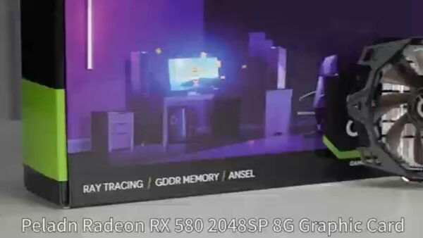 PELADN RX 580 8GB Graphics Card GPU DirectX 12 256-Bit GDDR5 PCI Express 3.0 Gaming Video Card - Image 6