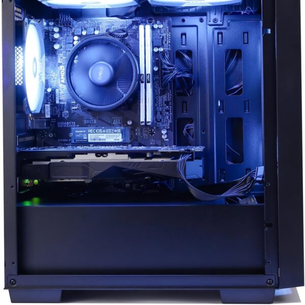 MXZ Gaming PC Desktop Computer, AMD Ryzen 3 4100 3.6GHz, GTX1660S, 16GB (8G*2)DDR4, NVME 500GB SSD, 6RGB Fans, Gamer Desktop Computer(R3 4100|GTX1660S) - Image 6