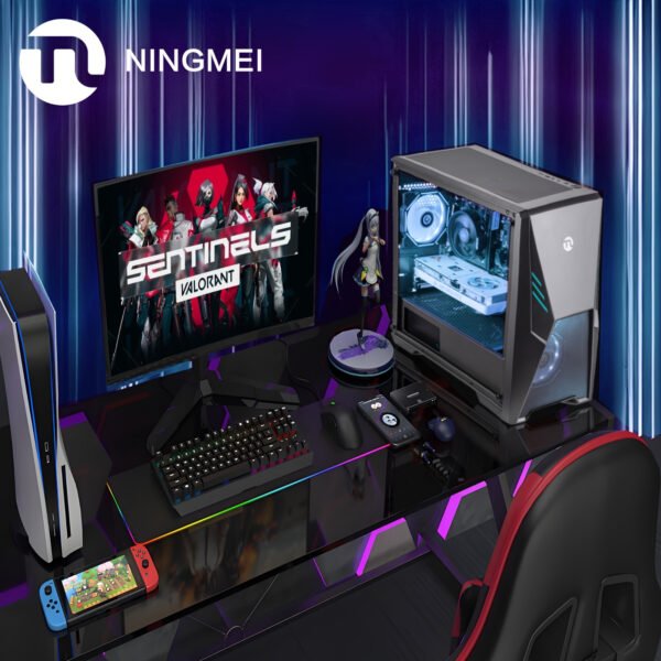 Ningmei Gaming PC AMD Ryzen 5 5500 NVIDIA GeForce RTX 3060 1TB SSD 16GB RAM Gaming Desktop - Image 4