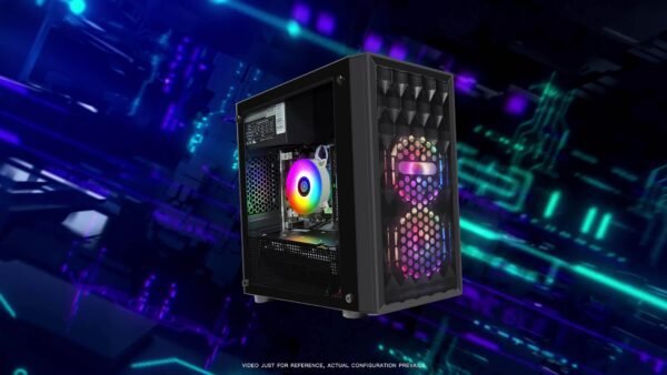 STGAubron Gaming Desktop, Radeon RX 560 4G GDDR5, 10th Gen G5905 3.5G, 16G DDR4, 512G SSD, 600m WiFi, Wireless 5.0, RGB Fan X 2, RGB Mouse Pad, Windows 11 Home - Image 6