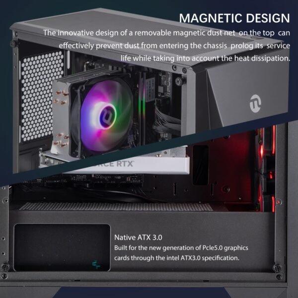 Ningmei Gaming PC Intel Core I5 12400F GeForce RTX 3060 1TB SSD 16GB RAM Gaming Desktop - Image 8