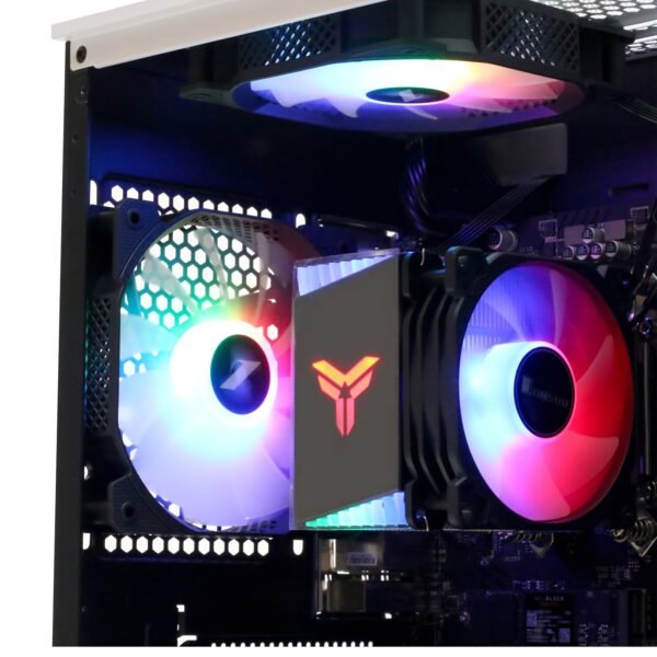 MXZ Gaming PC Computer R5 7500F, RTX4060, 16G DDR5, NVME 1 T, B650, 6RGB Fans, Gamer Desktop Computer(R5 7500F| RTX4060) - Image 6