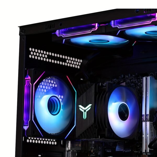 MXZ Intel Core I7 14700KF 5.2GHz, GeForce RTX 4070, Gaming PC, 32GB DDR5 6000MHz, M.2 SSD 1T, B760, 6RGB Fans, Gamer Desktop Computer(I7 14700KF| RTX 4070) - Image 4